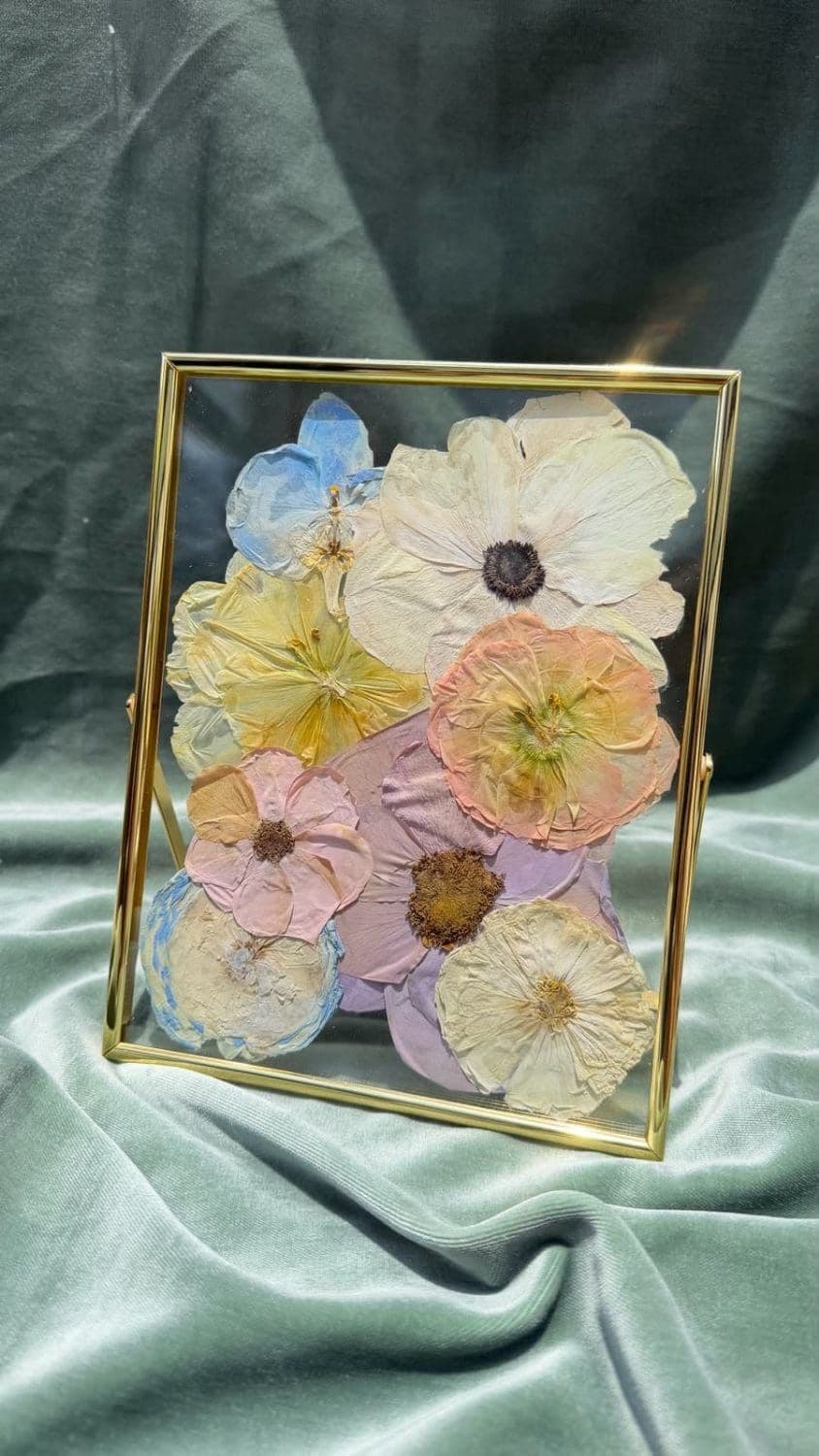 Técnica de preservación: flor prensada