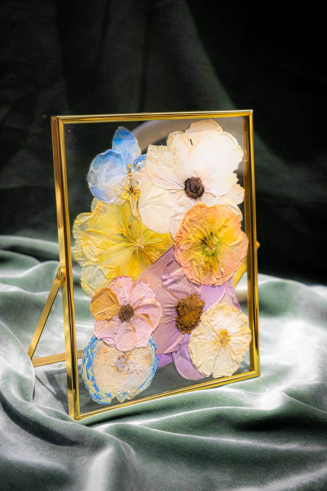 Técnica de preservación: flor prensada